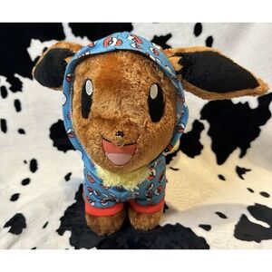 Build A Bear Eevee Pokemon Plush Pokeball Sleeper Pajamas 16" *NO SOUND BOX